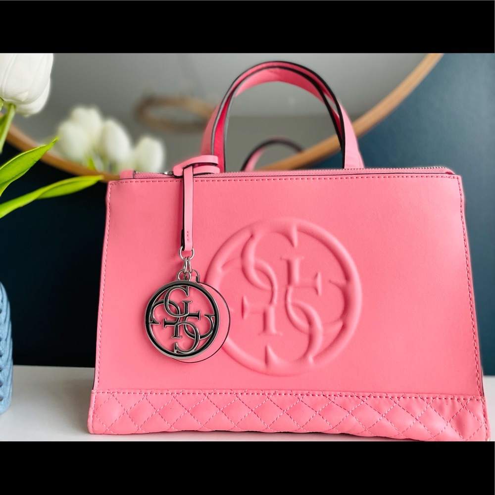 Pink Guess handbag